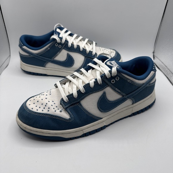 Nike Other - Nike Dunk Low SE Sashiko Industrial Blue Summit White Men's 11 DV0834-101